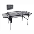 Folding Grill Table, Folding Adjustable Height&Width